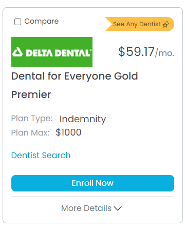 dental plan benefits and cost summary