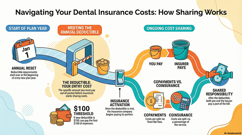 Out-of-pocket costs infographic for dental